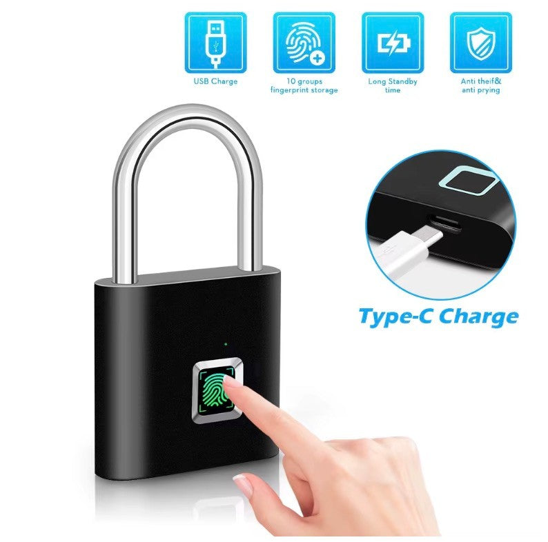 Cadenas FingerLock Pro — Noir